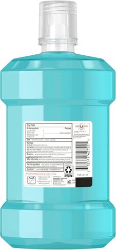 Listerine Cool Mint Antiseptic Mouthwash, Intense Mint, 50.7 fl. oz/1.5 L in Saudi Arabia