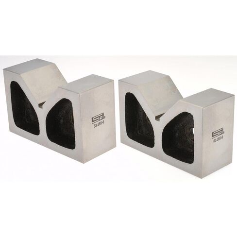 SPI 63-392-5 Cast Iron 90° V-Block Pair: 3/4" Capacity, 2" L x 1" W x 1-1/4" H in Kuwait
