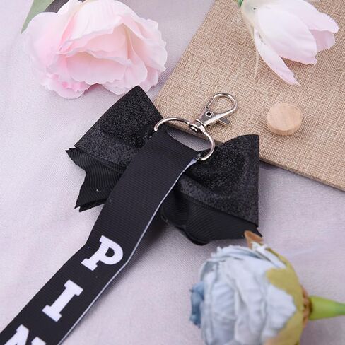 Borhmty Pin Me Cheer Bows Ribbon Keychain for Cheerleaders Cheerleading Gift for Toddler Girl Pin Keychain with Bow in Kuwait