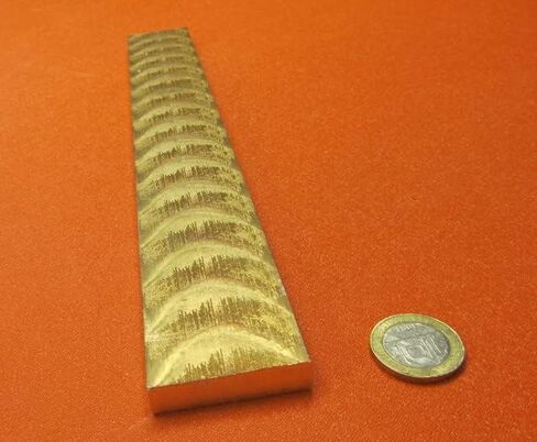 عرض 954 من الشريط البرونزي .250 "سميكة × 1.50" عرض × 12.00 "طول 1 قطعة in Saudi Arabia