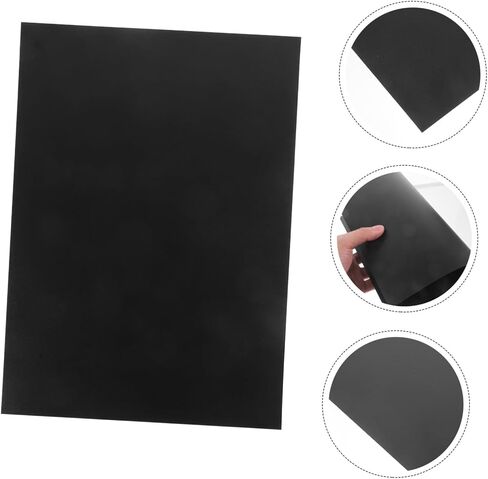 10pcs Frosted Pp Plastic Sheets Fire-Resistant Thermoplastic for Crafts Sign Making Picture Frames DIY Projects Thick in Saudi Arabia