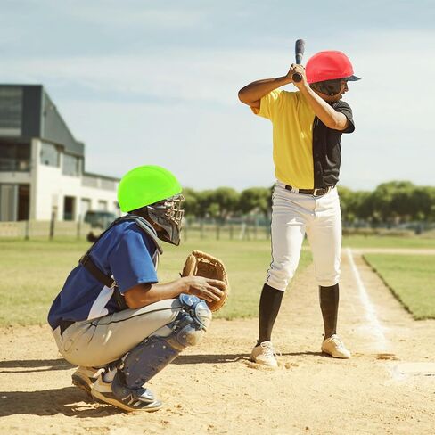 12Pcs Football Helmet Covers Bright Colors Scrimmage Helmet Cap with Anti Slip Strips for Youth Adult Football Practice Hockey Lacrosse Training Accessories in Kuwait
