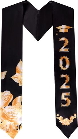 Graduation Stole Class of 2025 for Unisex Adult Sublimation Grad Sash Graduation Honor Satin Stoles, 72 inch in Saudi Arabia
