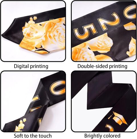 Graduation Stole Class of 2025 for Unisex Adult Sublimation Grad Sash Graduation Honor Satin Stoles, 72 inch in Saudi Arabia