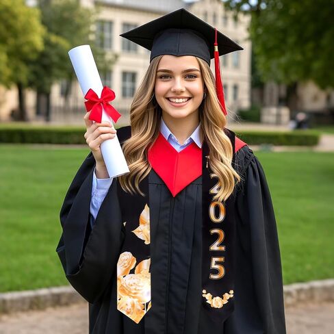 Graduation Stole Class of 2025 for Unisex Adult Sublimation Grad Sash Graduation Honor Satin Stoles, 72 inch in Saudi Arabia
