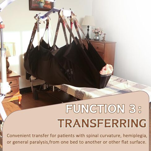 ez حبال في وضع المساعدة مع حقيبة الغسيل لإعادة وضعها ، والتشغيل والرفع ، والحبال رفع المريض لنقل المريض من العمود الفقري لا يمكن أن ينحني/طريح الفراش ، وسادة رفع المريض لموضع السرير in Kuwait
