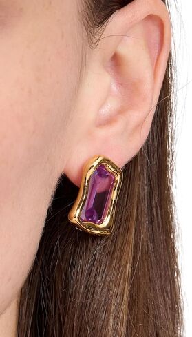 kate spade new york Molten Glass Statement Studs in Saudi Arabia
