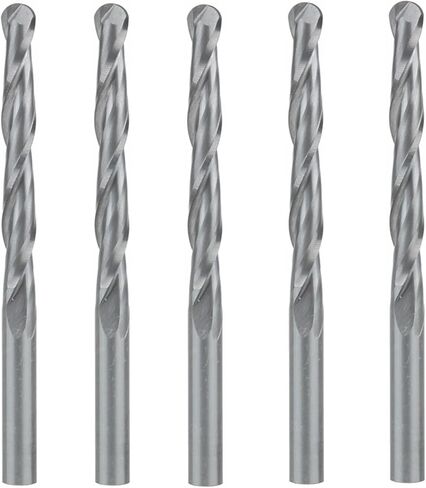 5pcs 4mm 2 carbide ball ball end mills cnc vit 32mm cel cnc router bit bit cutter for wood in Saudi Arabia