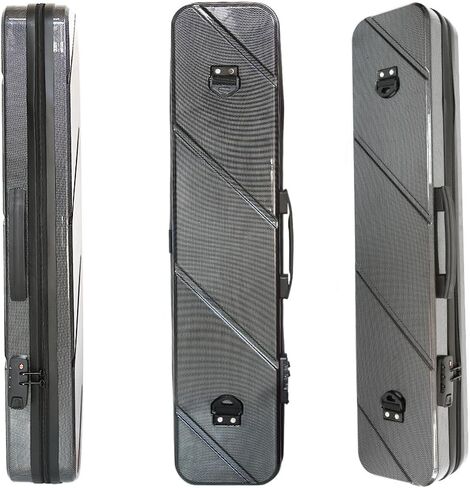 Hard PC 3X3 Pool Cue Case - Durable Shockproof Design, Holds 3 Cues,Portable with Adjustable Shoulder Strap, Ideal for Pool Enthusiasts and Professional Players in Kuwait