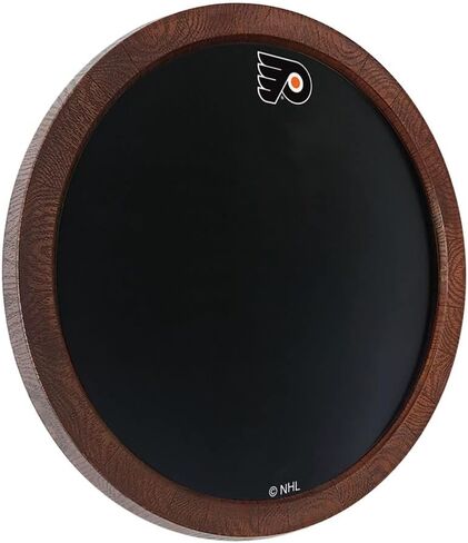 The Fan Brand NHL Minnesota Wild: Chalkboard Faux Barrel Top Sign - Sports Team Bar Sign Décor: Home ، Dorm ، Office ، Office ، Fan Cave in Saudi Arabia