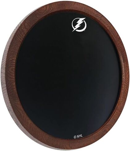 The Fan Brand NHL Minnesota Wild: Chalkboard Faux Barrel Top Sign - Sports Team Bar Sign Décor: Home ، Dorm ، Office ، Office ، Fan Cave in Saudi Arabia