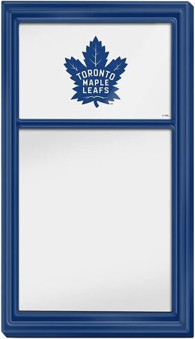 The Fan Brand NHL Toronto Maple Leafs: Dry Erase Note Board - Sports Team Bar Sign Décor: Home ، Dorm ، Garage ، Office ، Fan Cave in Kuwait