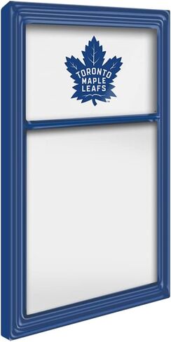 The Fan Brand NHL Toronto Maple Leafs: Dry Erase Note Board - Sports Team Bar Sign Décor: Home ، Dorm ، Garage ، Office ، Fan Cave in Kuwait