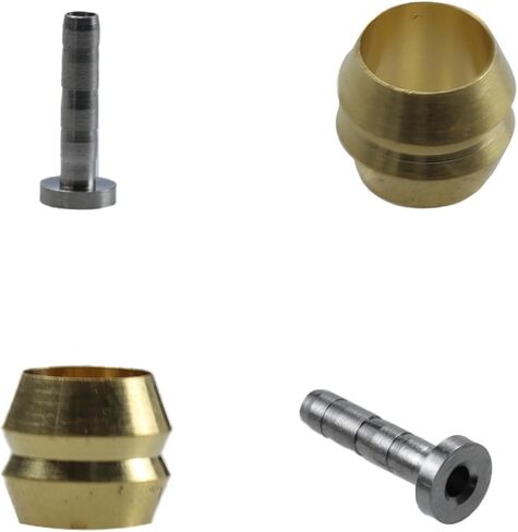 20PCS BH90 Olive and Brass Connecting Insert Kit, Brake Olive and Barb for MTB Road Bike Hydraulic Disc Brake Hose in Saudi Arabia