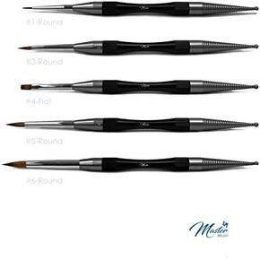 5 قطع فرش رئيسية طبيعية لخزف مختبر الأسنان in Kuwait