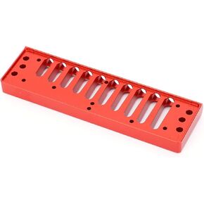 Alomejor Harmonica Comb for SP20 Harmonica - Aluminum Alloy 10-Hole Blues Musical Instrument Replacement Parts in Kuwait