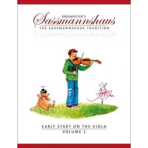Sassmannshaus, Kurt - Early Start on the Viola Book 1 Published by Baerenreiter Verlag in Saudi Arabia