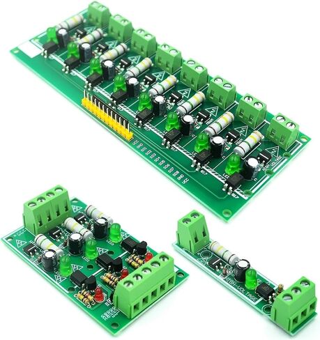 AC 220V 1/3/8 المستوى 8 CH OPTOCOUPLER لوحة اختبار لوحة اختبار معالجات معالجات الكشف المعزولة (8 قناة) in Kuwait