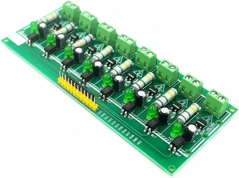 AC 220V 1/3/8 المستوى 8 CH OPTOCOUPLER لوحة اختبار لوحة اختبار معالجات معالجات الكشف المعزولة (8 قناة) in Kuwait