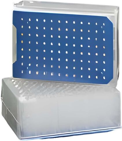 07-3045mg-300 µL-plates نظام الراحة مع مجموعة راحة نظام أخذ العينات مع سدادة حصيرة خضراء prets/سدادة السيليكون ، مثبتات مخروطية مثبتة ، واضحة ، 500µL in Saudi Arabia
