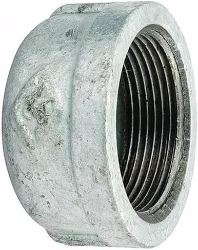MaxLLTo Replacement for Primex 89251 1/8 Inch Galvanized Cap, 2 Pack in Saudi Arabia