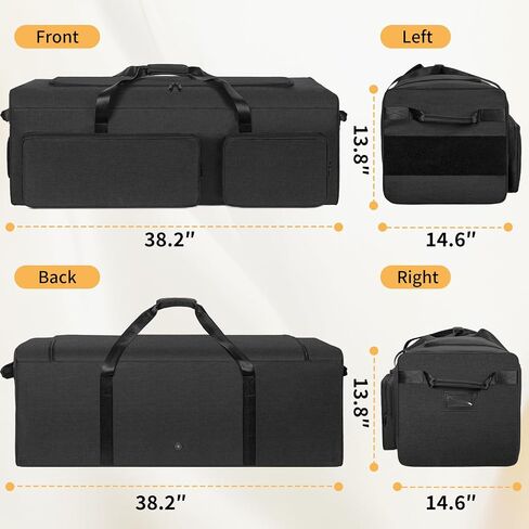 ANILD Baseball Duffle Equipment Bag, Large Capacity Catchers Gear Duffle Bag, Extra Large Gym Sports Equipment Duffle Bag, Perfect for Baseball & Fastpitch Softball, Multiple Colors in Saudi Arabia