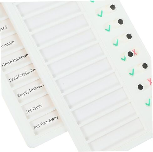 30pcs Replaceable Chore Chart Paper for Blank Schedule Chart Replacement Paper User Friendly Design and Reliable for Home Learning Activities in Saudi Arabia