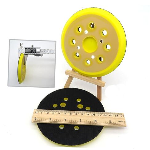 PRETYZOOM 8hole Electric Polishing Disc Self-Adhesive Sandpaper Plate Dust Removal for Grinder in Saudi Arabia