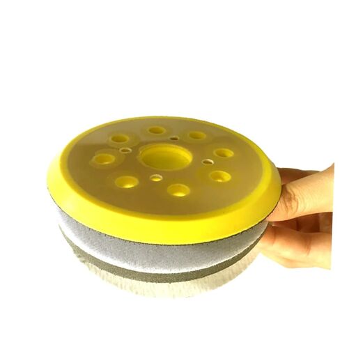 PRETYZOOM 8hole Electric Polishing Disc Self-Adhesive Sandpaper Plate Dust Removal for Grinder in Saudi Arabia