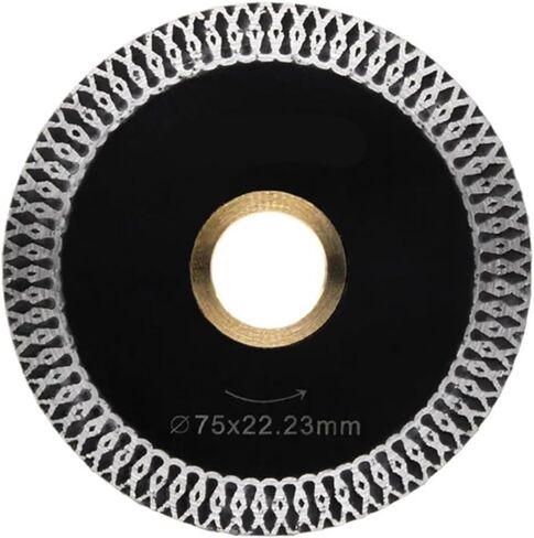 3" 75mm Diamond Saw Blade for Tile Ceramic Granite Marble Wave Diamond Cutting Disc Aggressive Circular Carving Saw(2PC,20mm-16) in Saudi Arabia