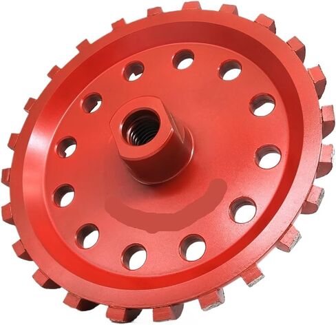 6inch 40# مجزأة دائرة نصف قطرها Cove Cove عجلة طحن 150 مم (موضوع M14) in Kuwait