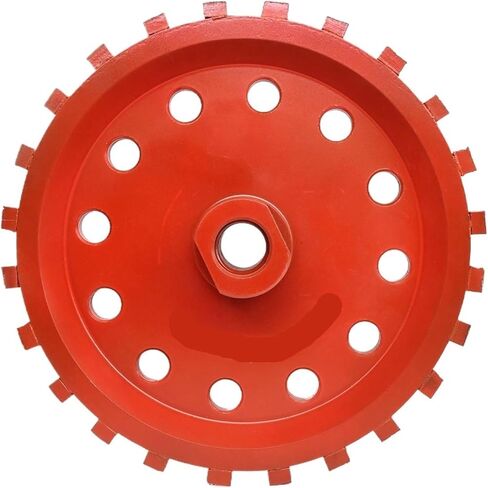 6inch 40# مجزأة دائرة نصف قطرها Cove Cove عجلة طحن 150 مم (موضوع M14) in Saudi Arabia
