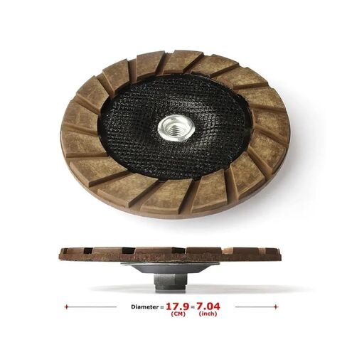 7 Inch Diamond Grinding Cup Wheel Ceramic Bond 5pcs/Set Concrete Stone Edge Grinding Disc with Thread M14 5/8(100 5pcs,5-8-11 Thread) in Saudi Arabia