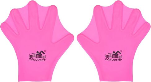 قفازات السباحة السيليكون Webbed Swim Gloves نوع إصبع الضفدع من نوع القفازات التدريب على مقاومة الماء للسباحة/الغوص/التمارين الرياضية المائية in Kuwait