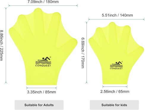 قفازات السباحة السيليكون Webbed Swim Gloves نوع إصبع الضفدع من نوع القفازات التدريب على مقاومة الماء للسباحة/الغوص/التمارين الرياضية المائية in Kuwait