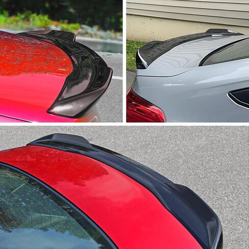 Carbon Fiber Rear Spoiler Wing Compatible with 2022-2025 Honda Civic 11th Gen, Trunk Spoiler for Honda Civic (Carbon Fiber) in Saudi Arabia