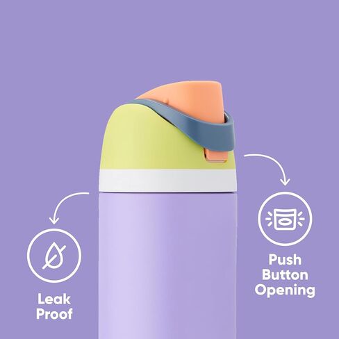 Replacement Cap for Ovala Freesip Water Bottle, Compatible with Ovala 16 oz 24 oz 32 oz 40 oz Water Bottle, Upgraded Leak Proof, BPA Free (Pink) in Kuwait