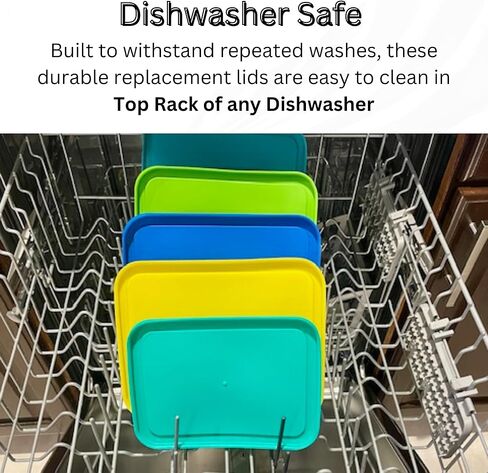 1 و 2 و 4 و 7 كوب جولة و 3 ، 6 ، 11 كوب مستطيل أغطية/أغلفة لبيريكس ، مرساة Hocking & Klareware Storage Bowls *LIDS فقط -حاوية Glglass غير مدرجة *، 14 حزمة *2 من كل حجم * in Kuwait