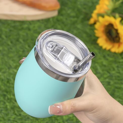Wine Tumbler Lids, 12 oz Spill Proof 2.9 inch Diameter Lids for Wine Mugs Only in Saudi Arabia