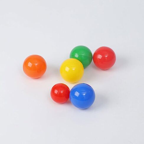 jojofuny 100pcs Plastic Hollow Bingo Balls, Balls Openable, Bingo Balls, Raffle Drawing Balls, Drawing Balls for Game Night, Party, Carnival Decoration in Saudi Arabia