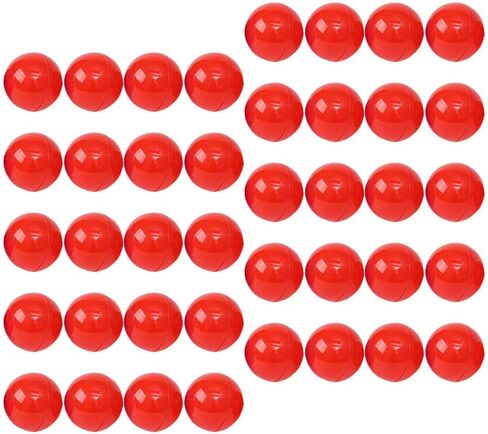 jojofuny 100pcs Plastic Hollow Bingo Balls, Balls Openable, Bingo Balls, Raffle Drawing Balls, Drawing Balls for Game Night, Party, Carnival Decoration in Saudi Arabia