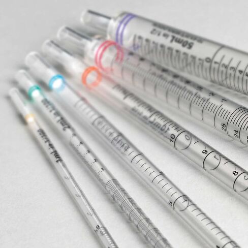Globe Scientific Uniplast 1770 polystyrene serologicle مع طرف قياسي ، سعة 10 مل ، طول 297 مم ، معقم ، مخطط برتقالي (حالة 250) ، واضح in Saudi Arabia