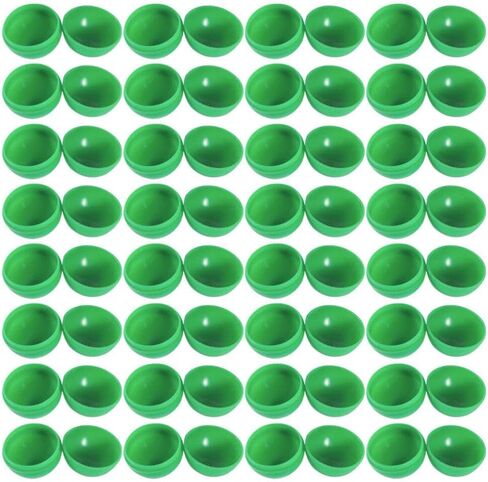 jojofuny 100pcs كرات البلاستيك المجوفة ، الكرات المفتوحة ، كرات البنغو ، كرات السحب ، كرات الرسم لليلة اللعبة ، الحفلة ، الديكور كرنفال in Saudi Arabia