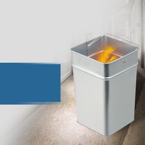 Vertical Ashtray, Kitchen Trash Can Bathroom Trash Can Trash Can Hotel Ktv Lobby Hall Corridor Elevator Entrance Vertical Stainless Steel(Gold) in Saudi Arabia