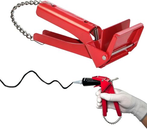RTV Tube Squeezer Tool ، قبضة الأنبوب لمسربات Silicone RTV. أداة Silicone Squeezer 2.5 "موزع الحجم الصناعي. تقليل النفايات ، تخفيف التعب باليد ، وتحسين كفاءة الضغط. in Kuwait