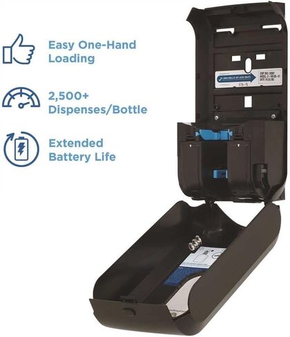 GP enMotion Gen2 Automated Touchless Soap & Sanitizer Dispenser, Black 52057 in Saudi Arabia