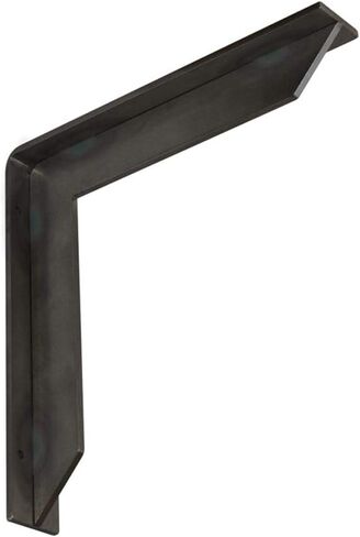 Streamline Designer Countertop Support - Federal Brace - Proudly Made in America (8", Stainless Steel) in Saudi Arabia