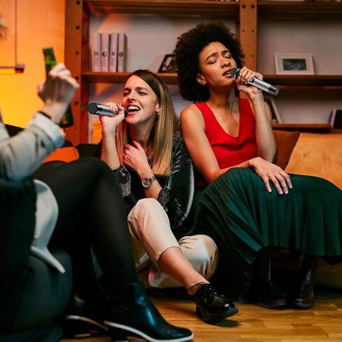 الميكروفونات اللاسلكية Tonor ، نظام ميكروفون MIC للميكروفون الديناميكي المزدوج للمعادن للمعادن للميكروفون للمنزل الكاريوكي ، الاجتماع ، الحفلات ، الكنيسة ، دي جي ، حفل زفاف ، مجموعة KTV الرئيسية ، 200 قدم ، TW-820 Silver in Kuwait