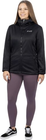 FXR Women's Softshell Jacket 2025 (أسود/رمادي - X -Large) in Kuwait