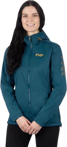 FXR Women's Softshell Jacket 2025 (أسود/رمادي - X -Large) in Kuwait